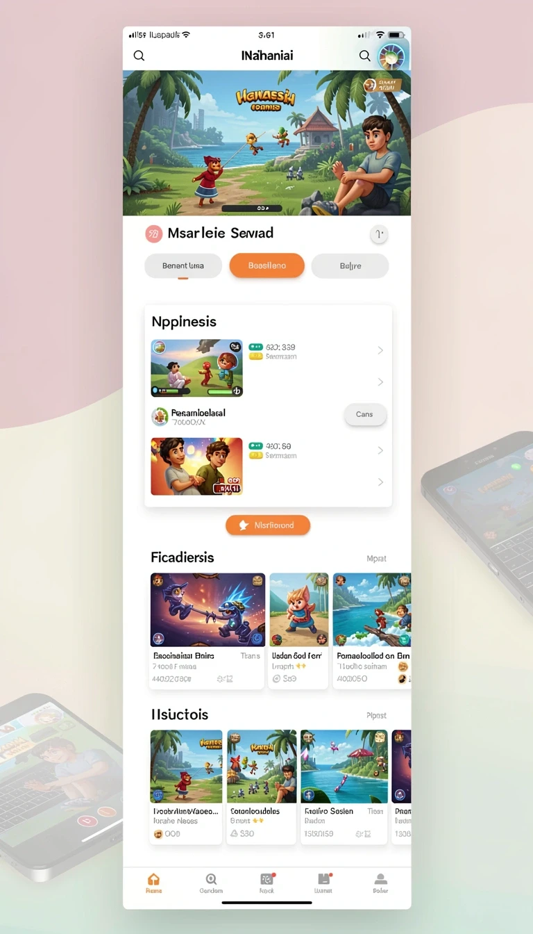 Tampilan antarmuka bpjs777 di Android